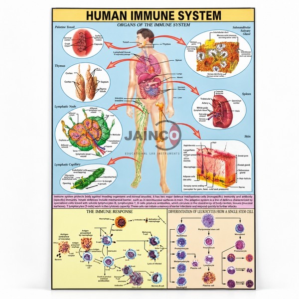 Human Immune System Chart